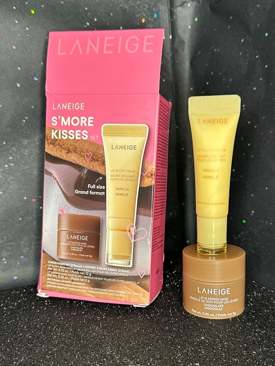 LANEIGE Other - LANEIGE Yellow & Brown S'More Kisses Set *Limited Edition*